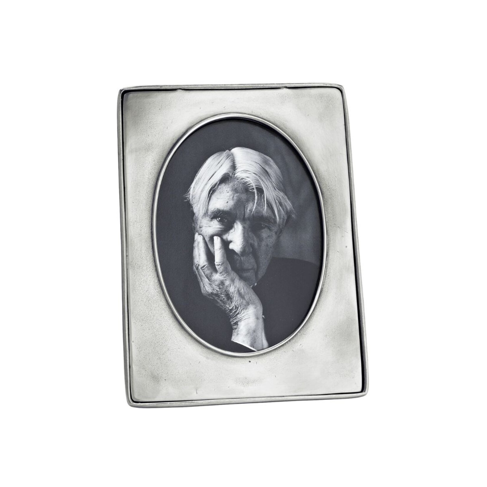 Match Pewter MATCH Piemonte Oval Frame- Large