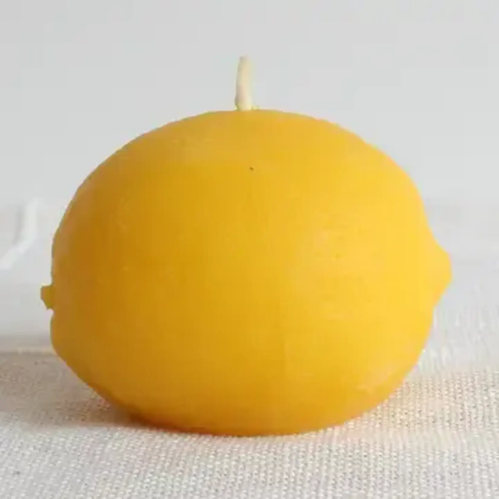 Happy Organics Large Lemon Beeswax Candle