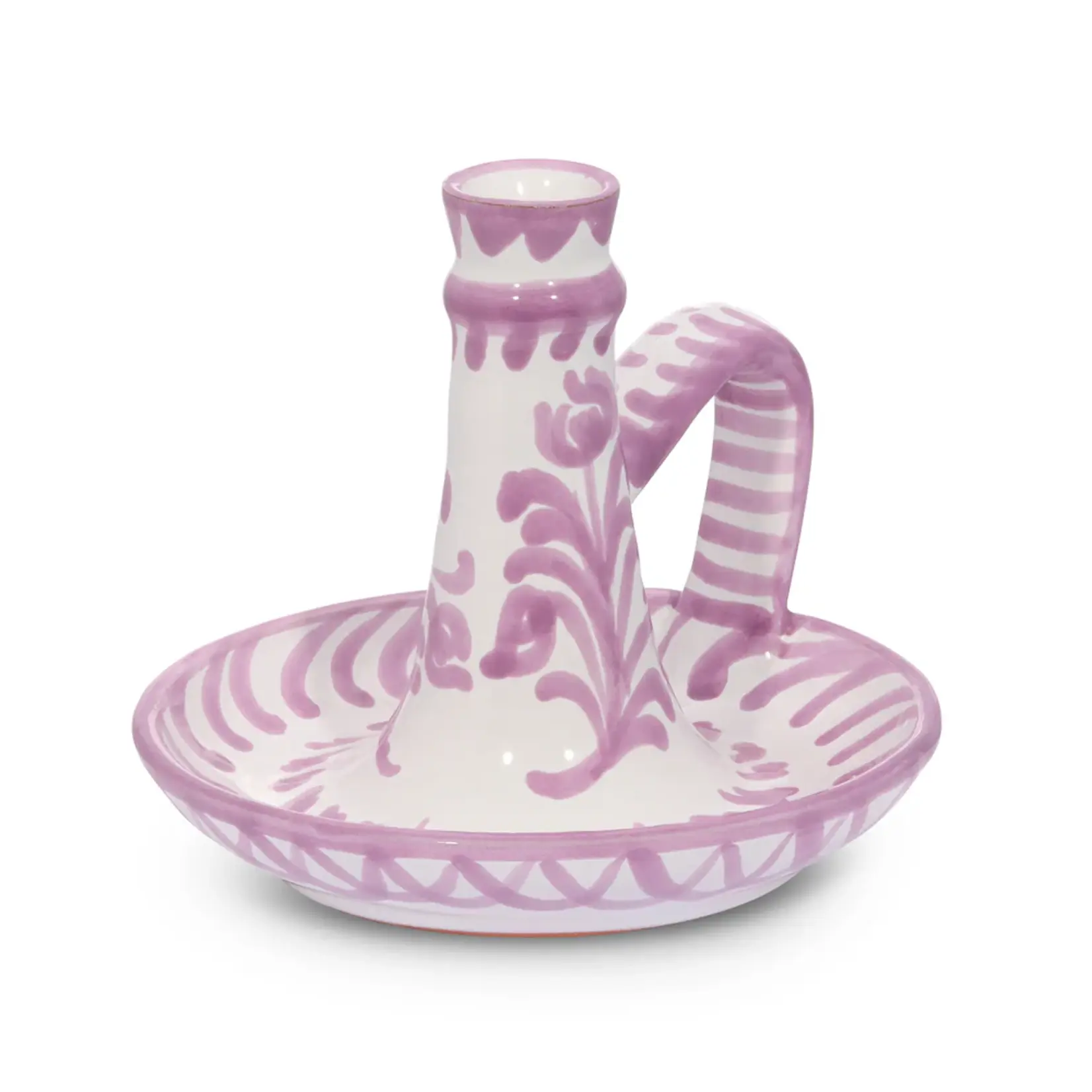 Pomelo Casa POMELO CASA Hand Painted Candlestick