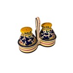 Sberna SBERNA Salt Pepper Set Tuscan Fruit Arabesco