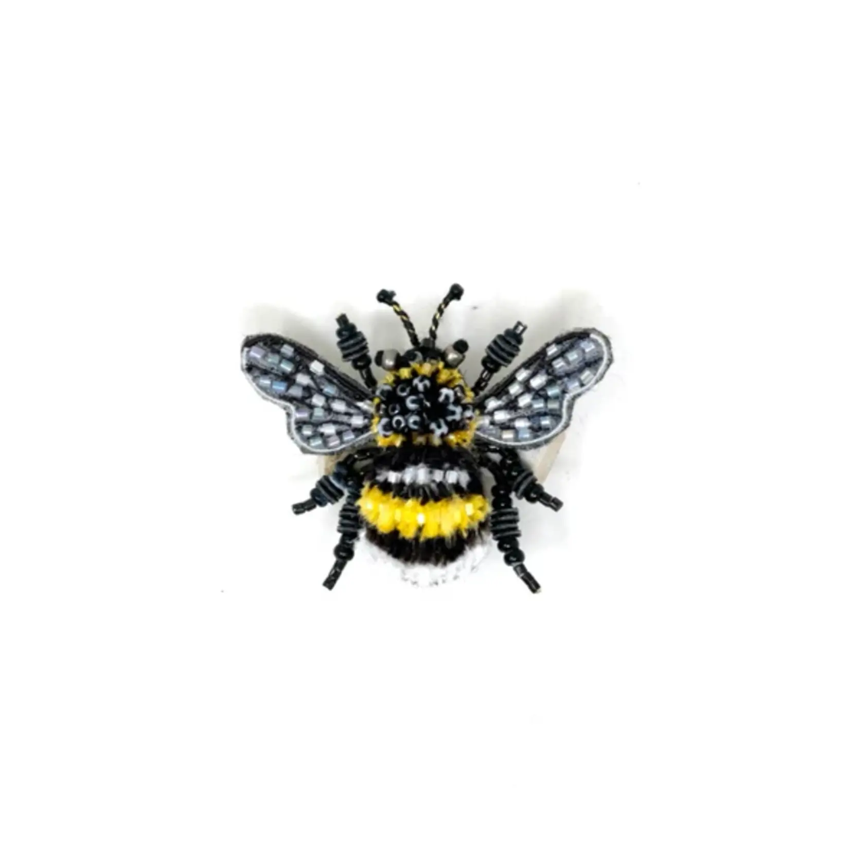 Trovelore TROVELORE Yellow-Banded Bee Brooch