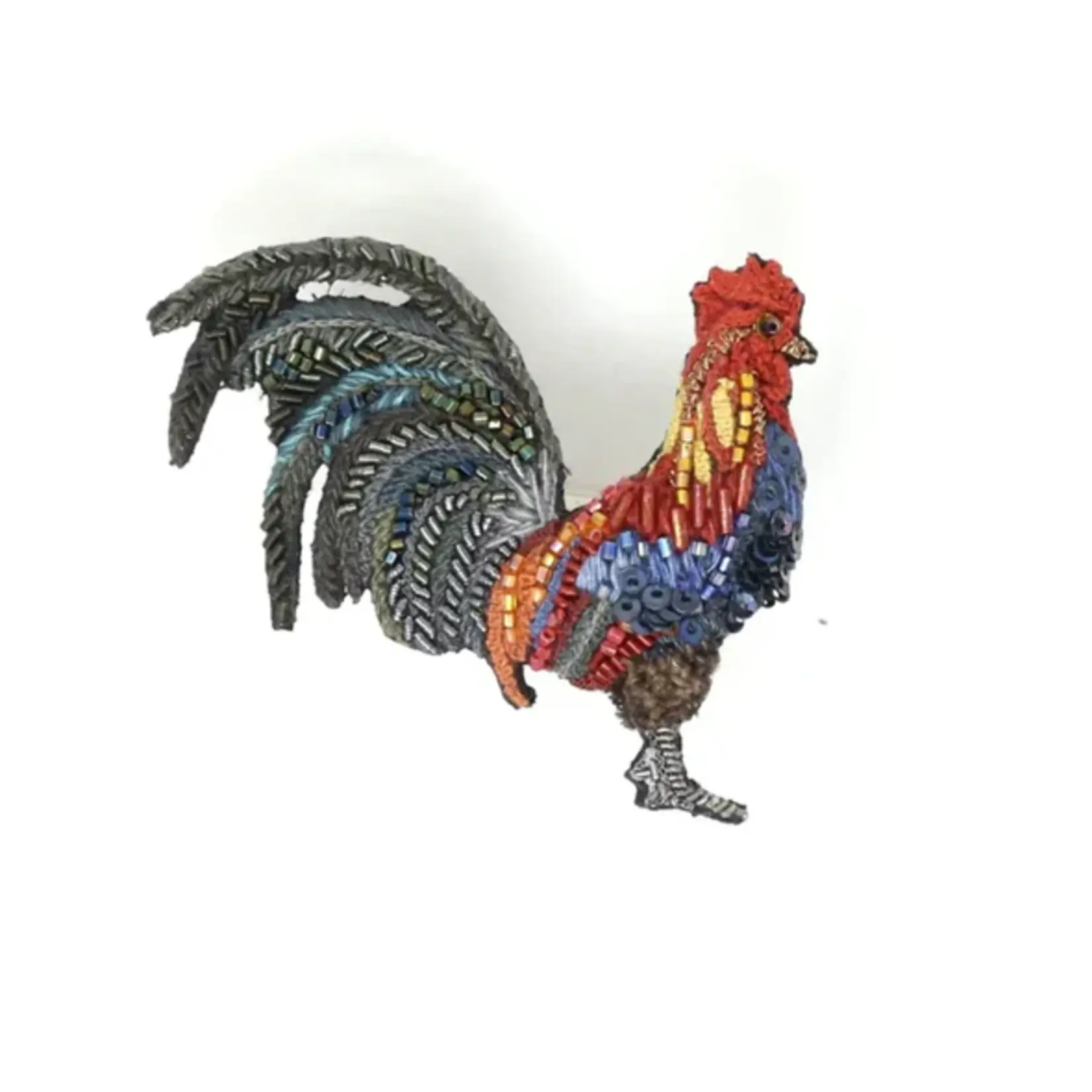 Trovelore TROVELORE Farm Rooster Brooch