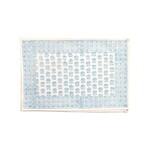 Pomegranate POMEGRANATE Elise Aqua Placemat- Set of 4
