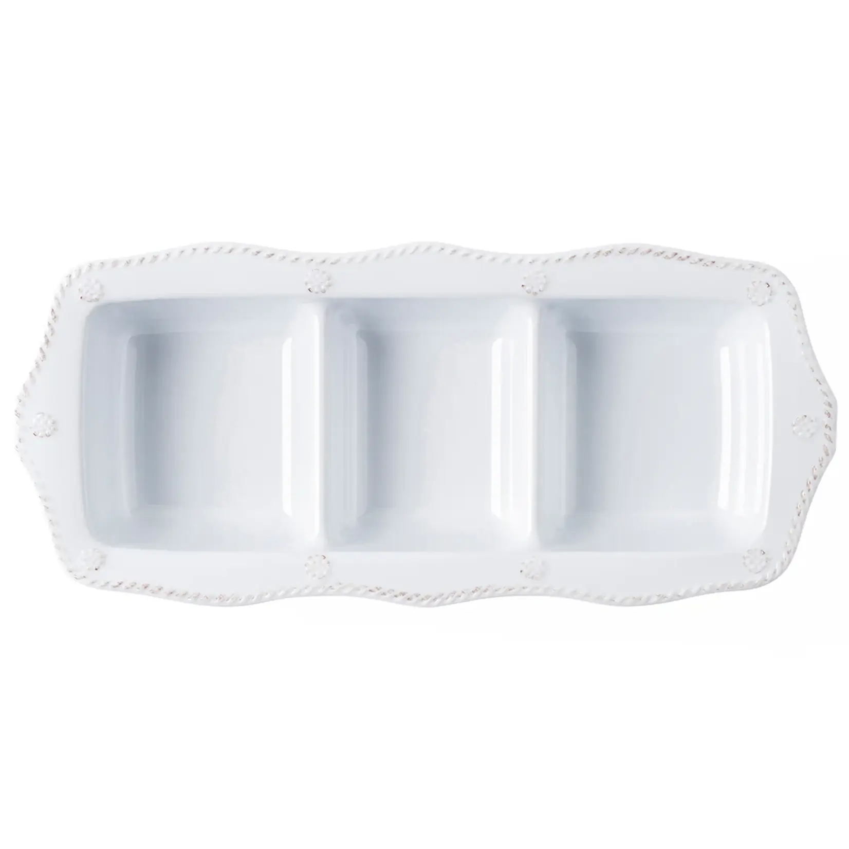 Juliska JULISKA Berry & Thread 14" Triple Section Server - Melamine
