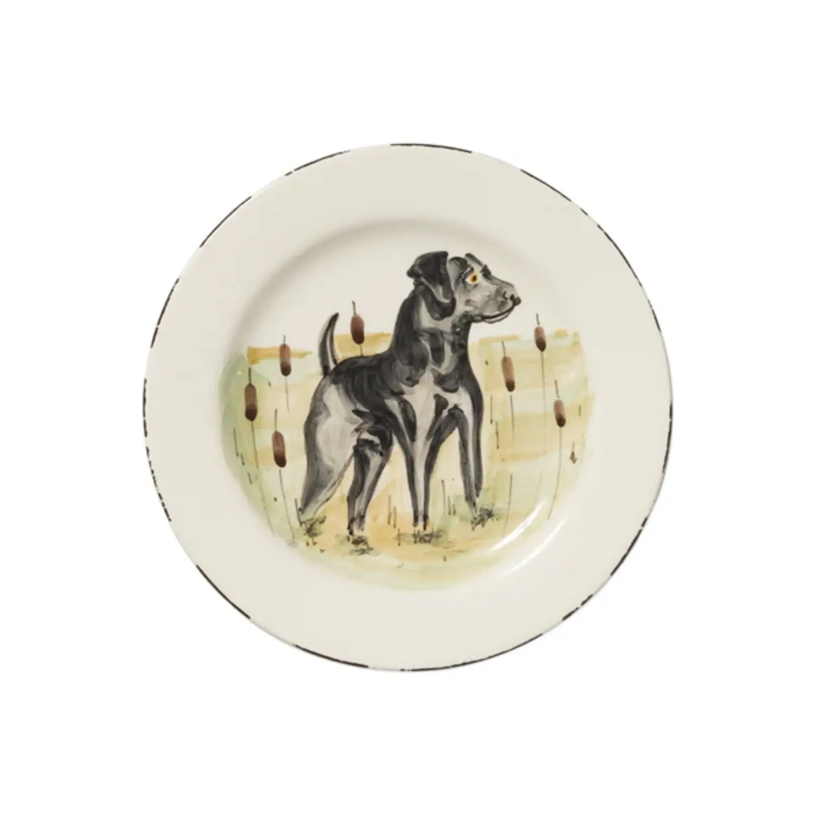 Vietri VIETRI Wildlife Salad Plate
