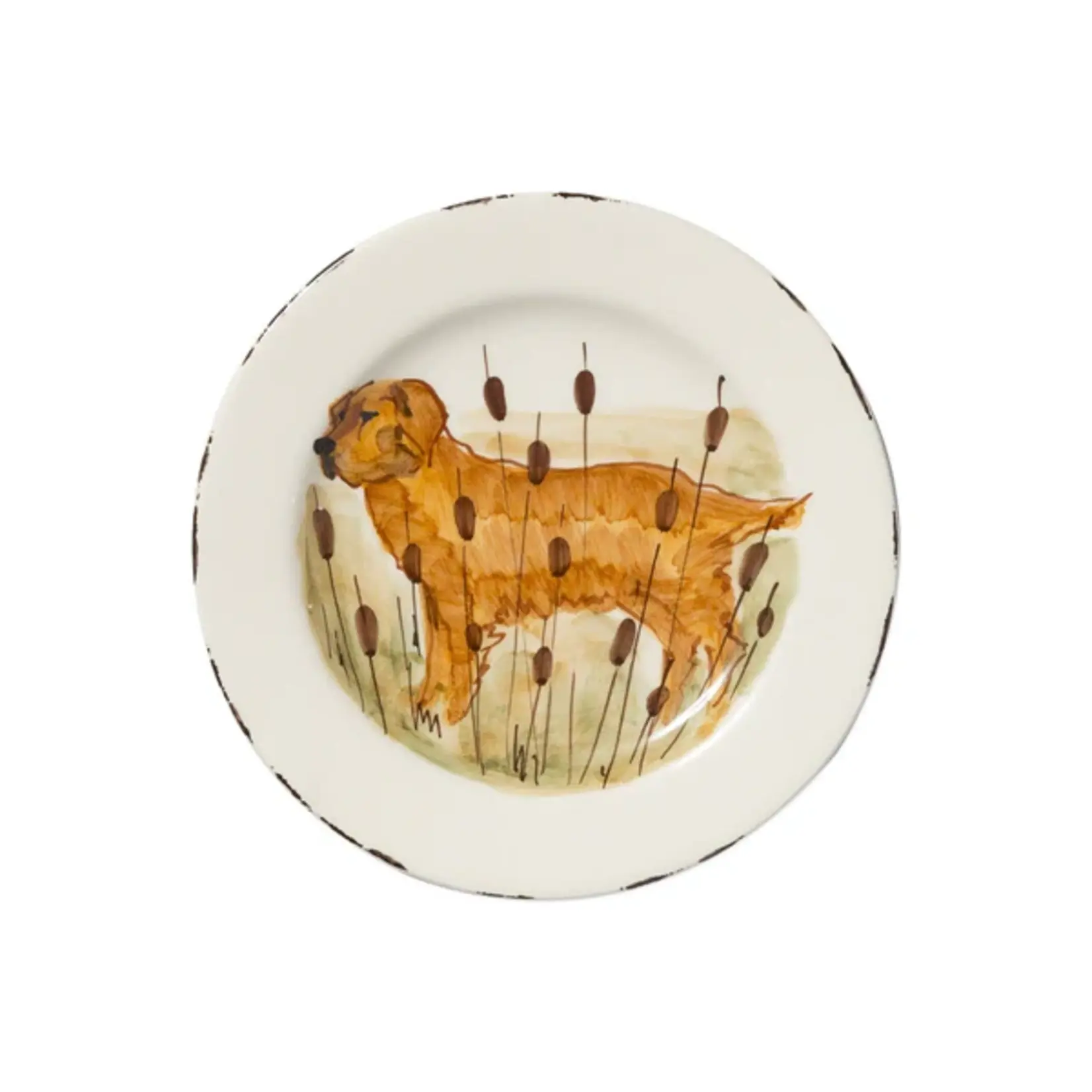 Vietri VIETRI Wildlife Salad Plate