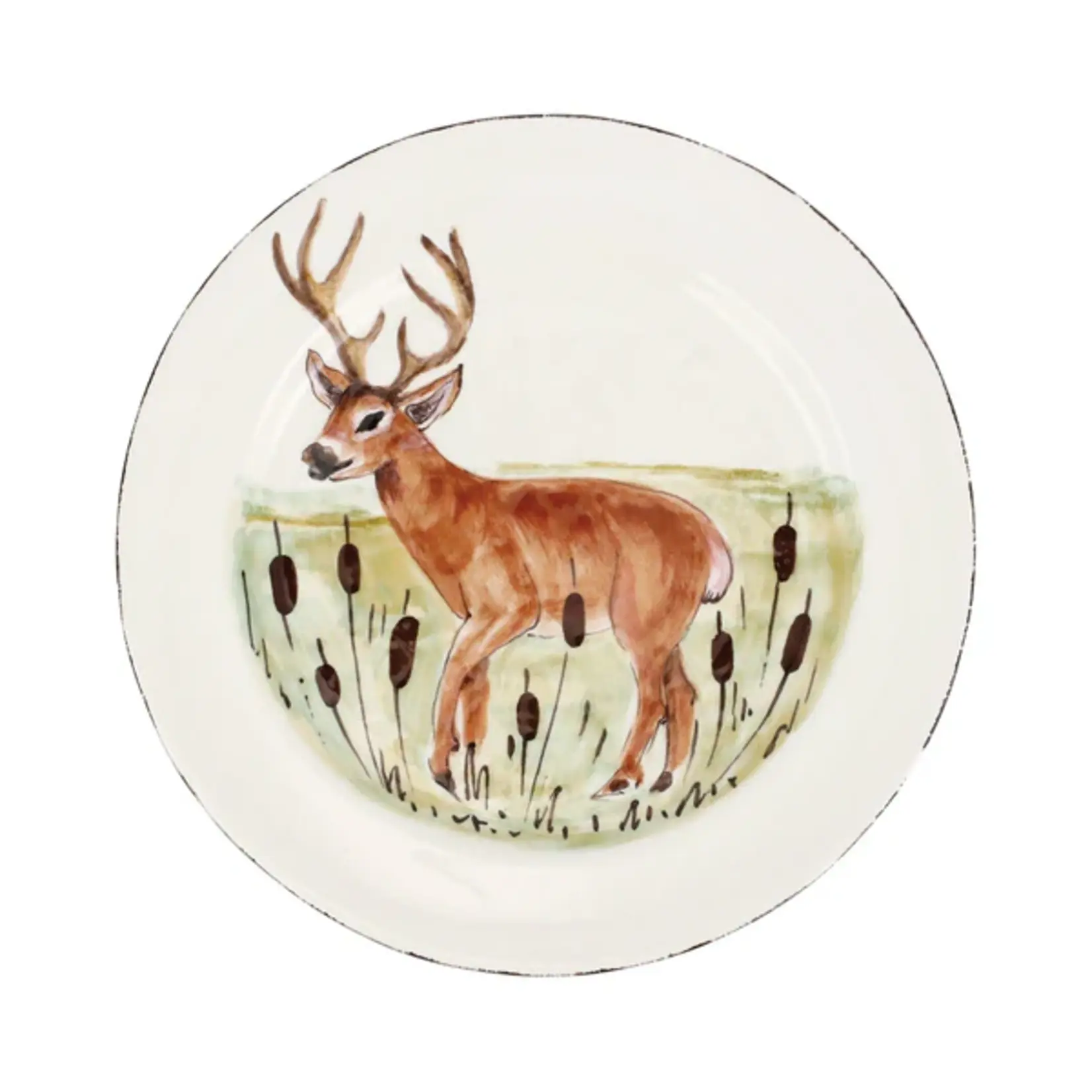 Vietri VIETRI Wildlife Dinner Plate