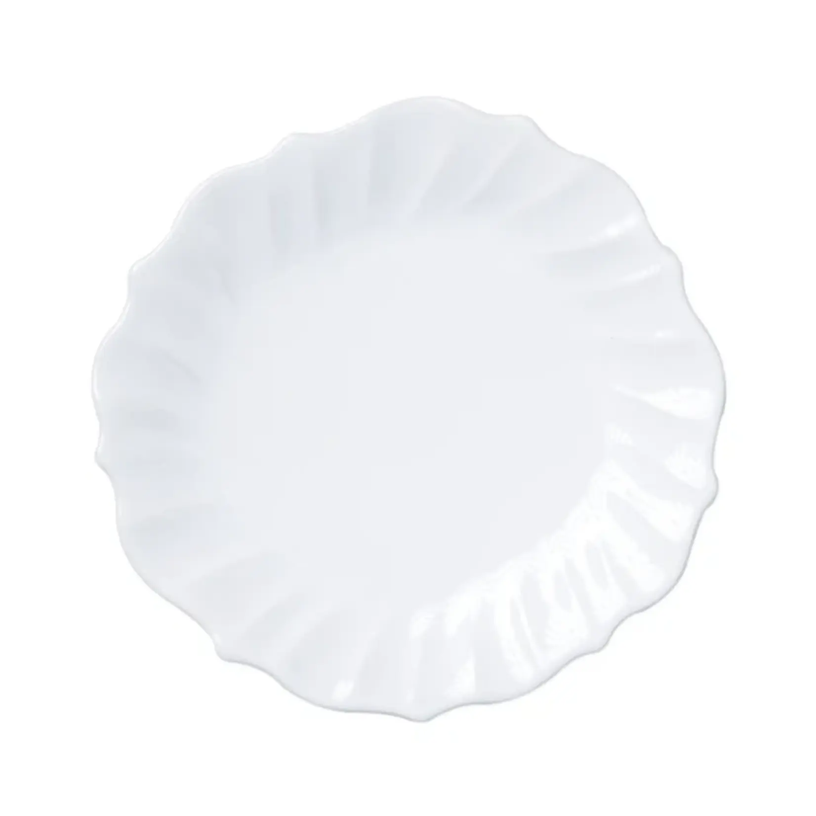 Vietri VIETRI Incanto Stone Dinner Plate- Ruffle