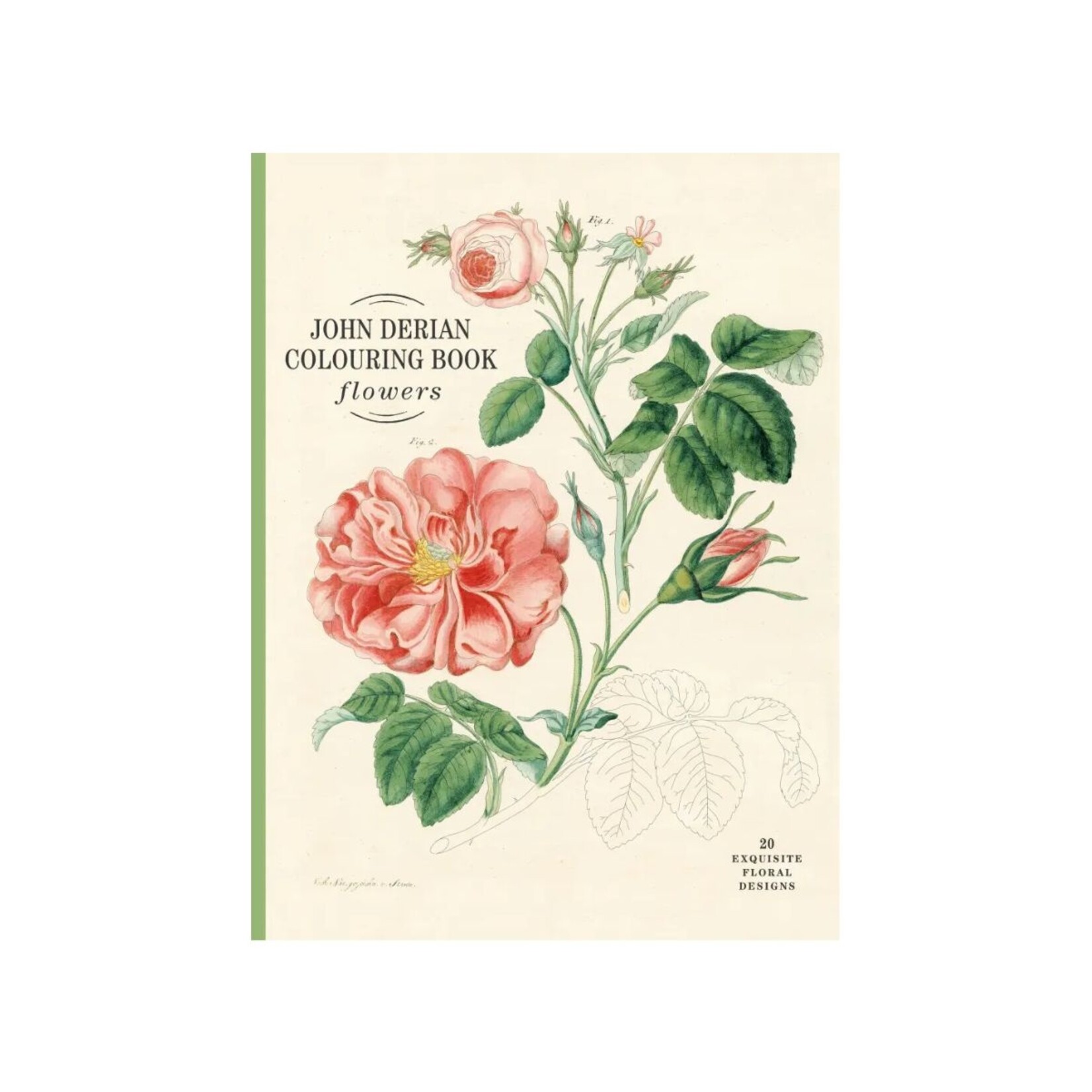 Hachette Book Group JOHN DERIAN Colouring Book: Flowers