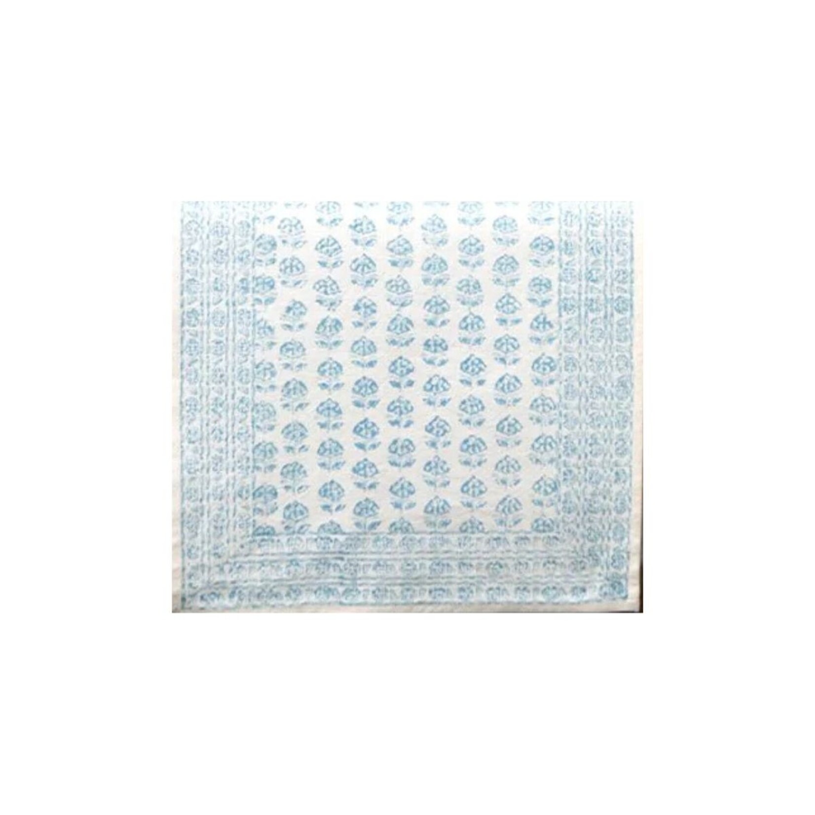 Pomegranate For Emily & Mack- POMEGRANATE Elise Aqua Table Runner