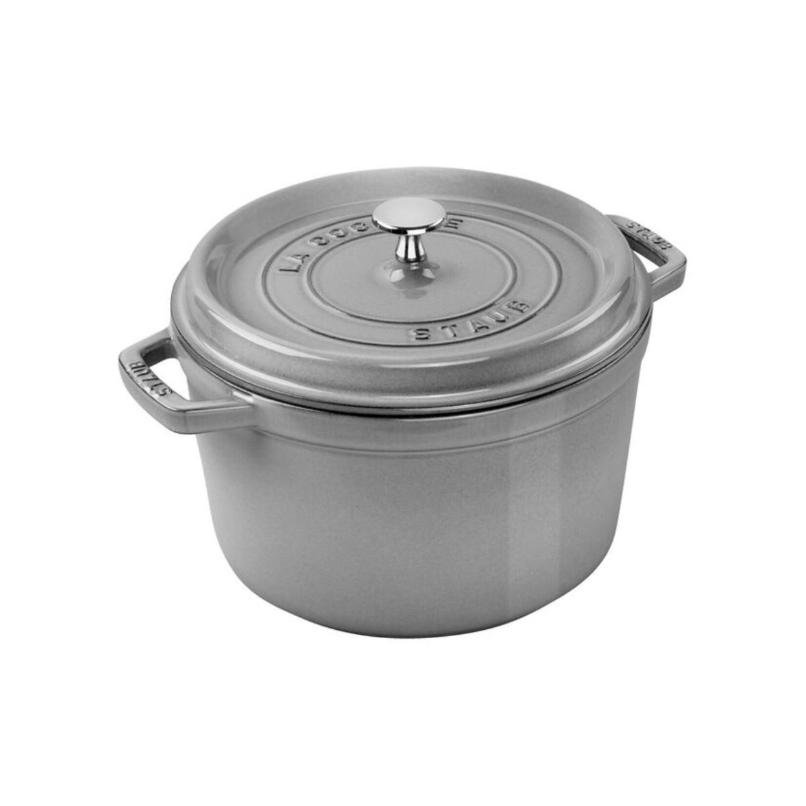ZWILLING STAUB Cast Iron Cocette 4.7L Round- Graphite Gray