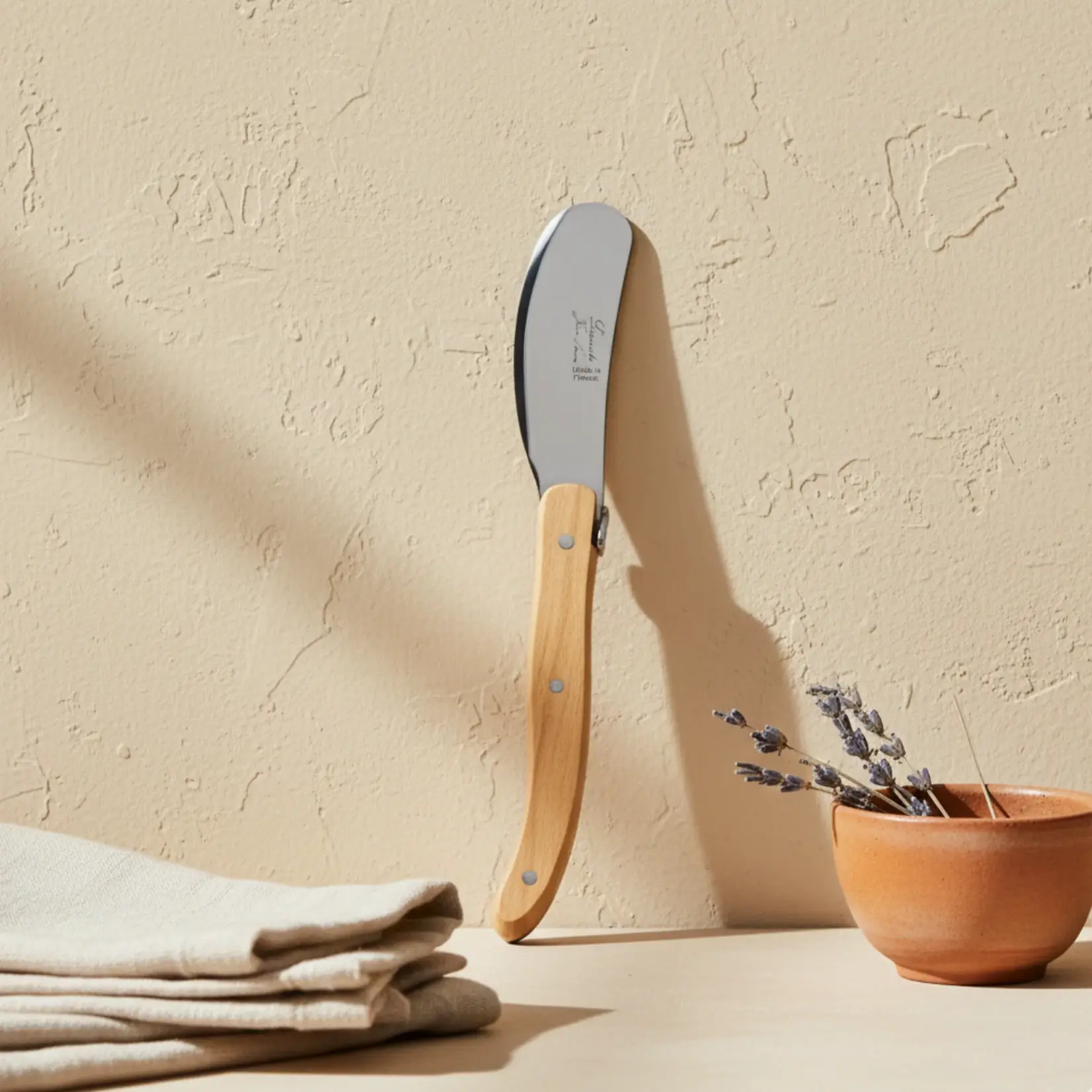 Be Home, Inc. Laguiole Mini Spreader Olivewood