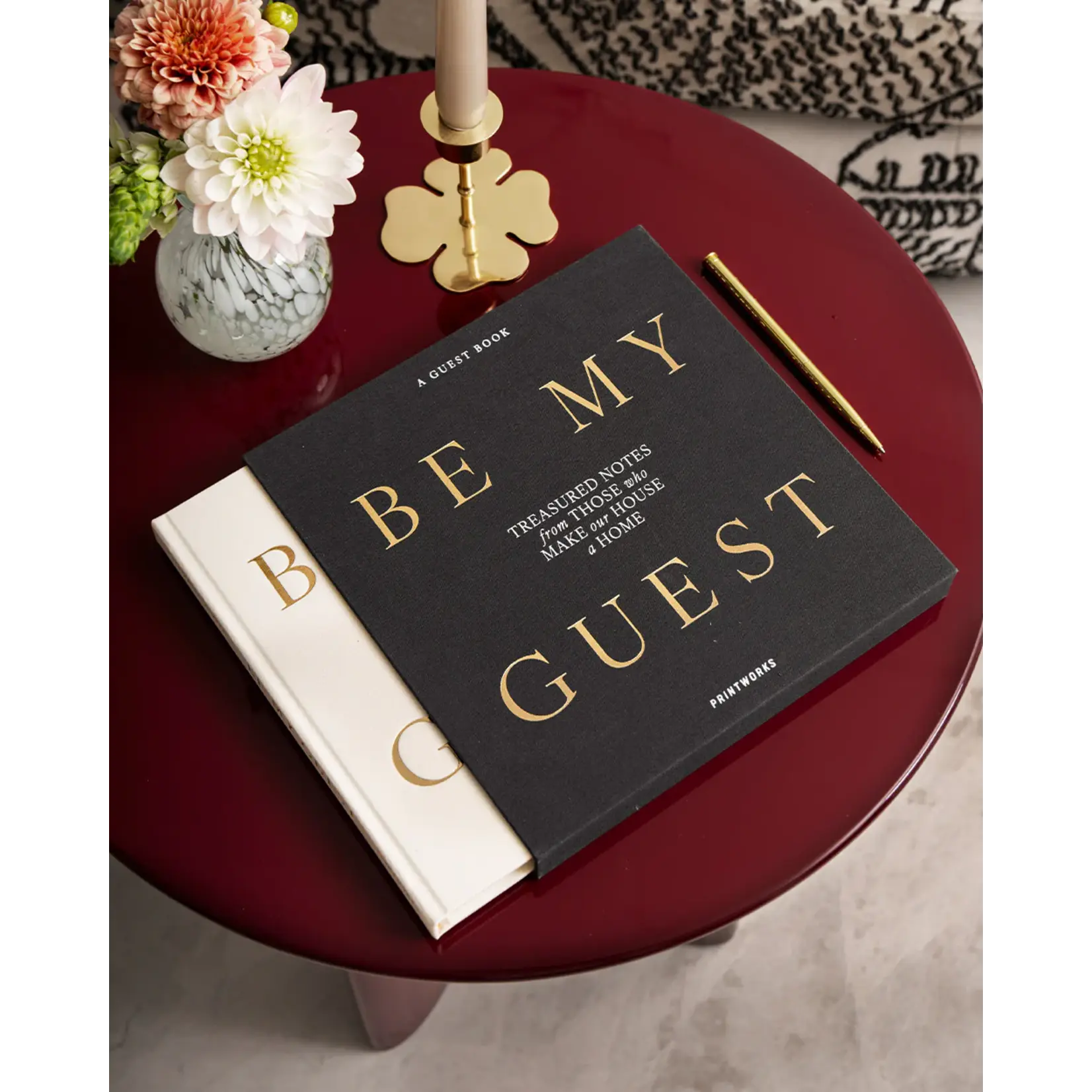Printworks Guest Book- White / Anthracite