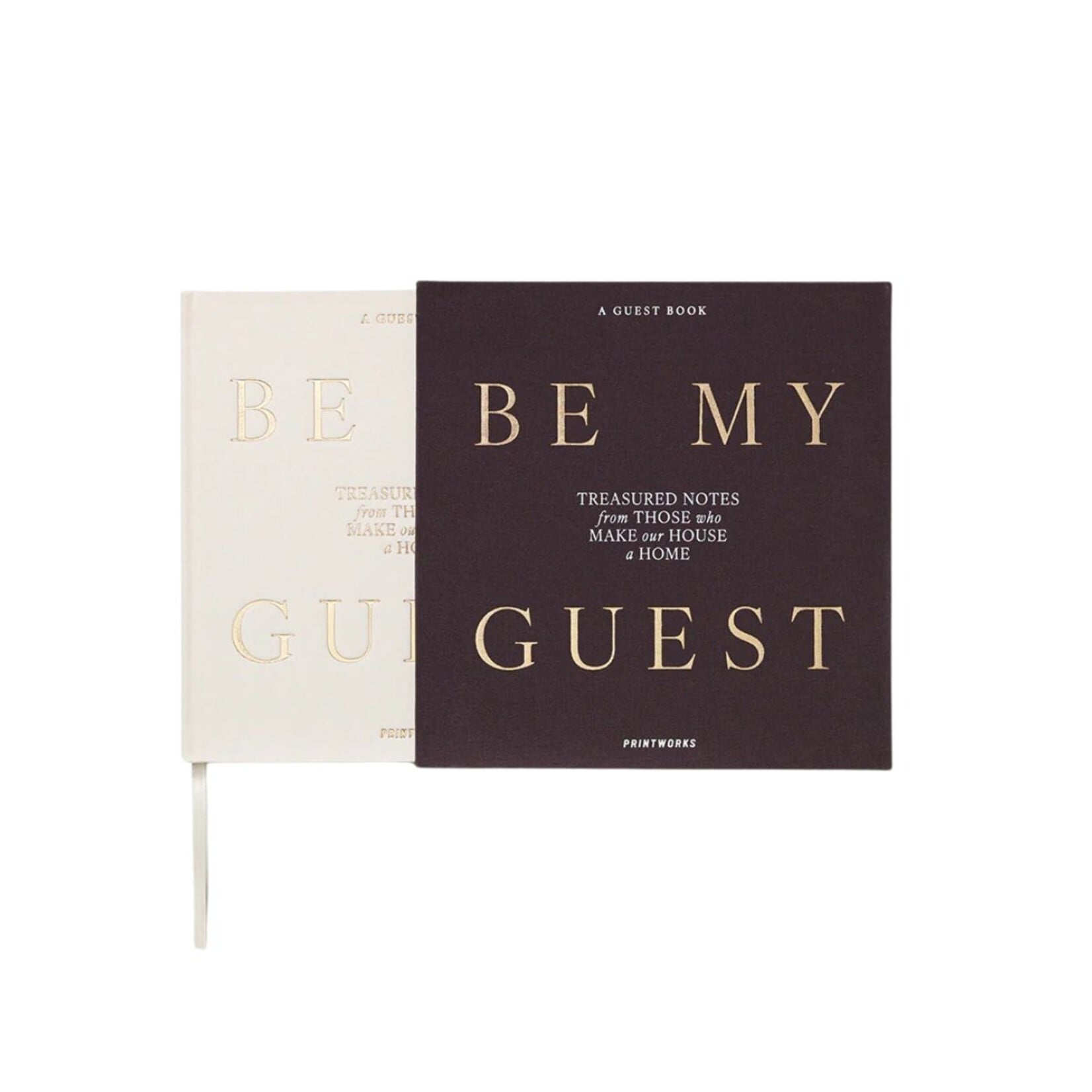 Printworks Guest Book- White / Anthracite