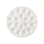 Juliska JULISKA Berry & Thread Whitewash Deviled Egg Platter