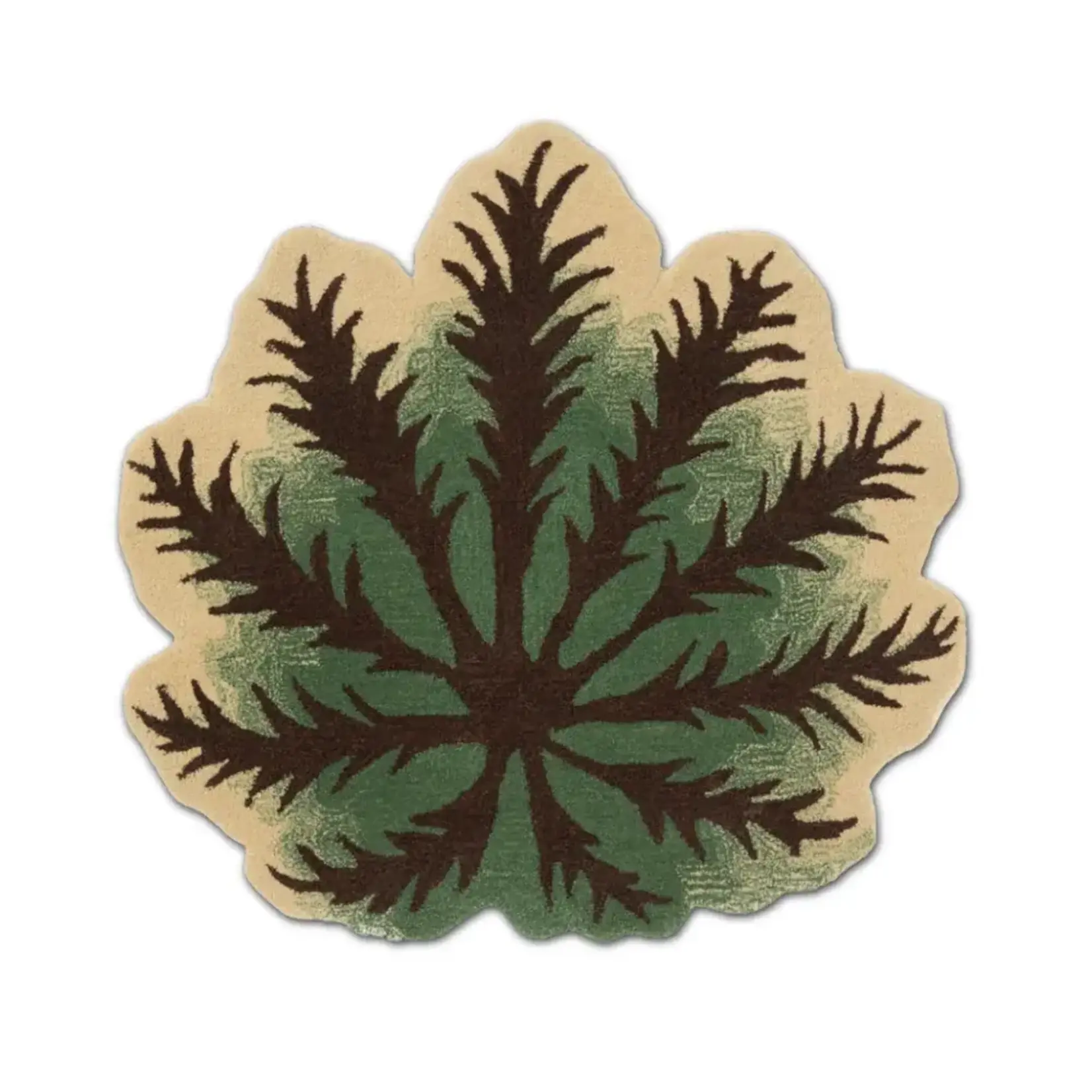 Doing Goods DOING GOODS x John Derian Fatsia Leaf Rug
