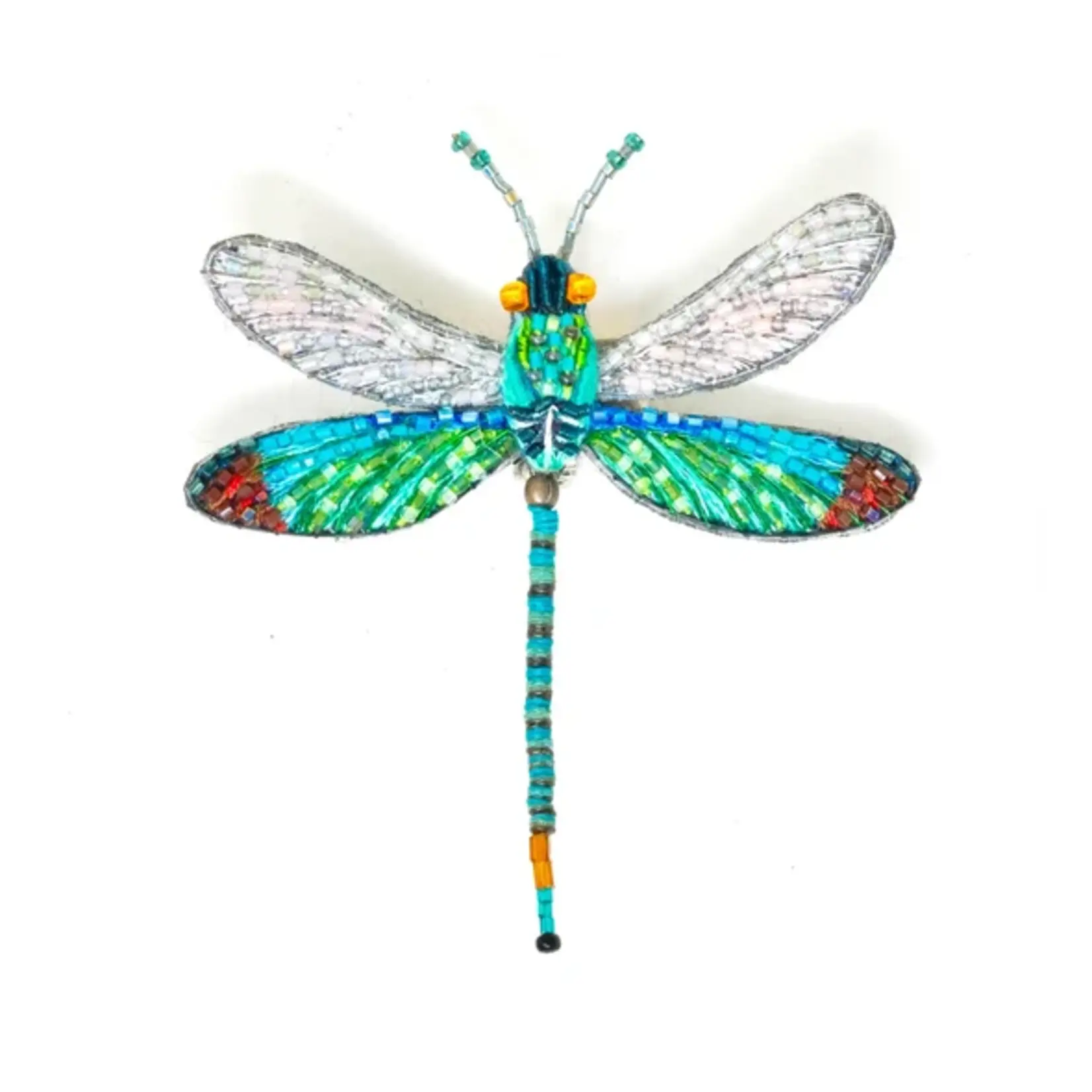 Trovelore TROVELORE Oriental Greenwing Dragonfly Brooch