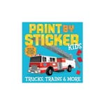 Hachette Book Group Paint by Sticker Kids: Trucks, Trains & More