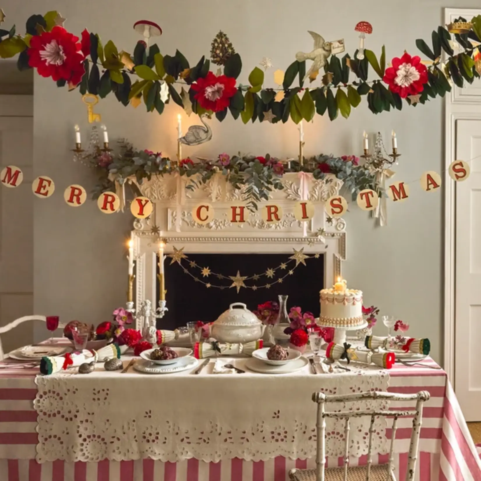 Meri Meri MERI MERI x JOHN DERIAN Christmas Garland Set
