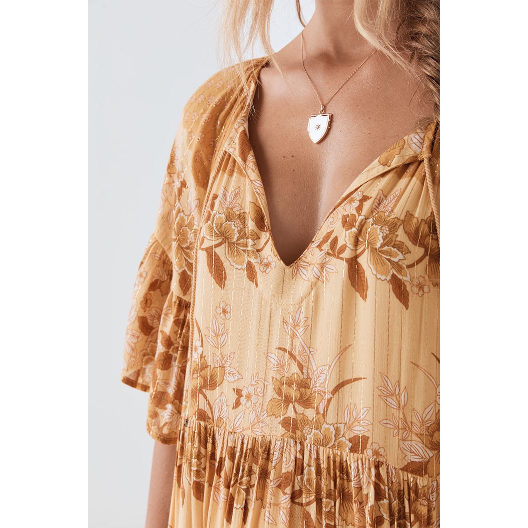 ワンピース Spell & The Gypsy Coco Lei Strappy Spell and the Gypsy Collective Coco Lei Strappy Gown - With