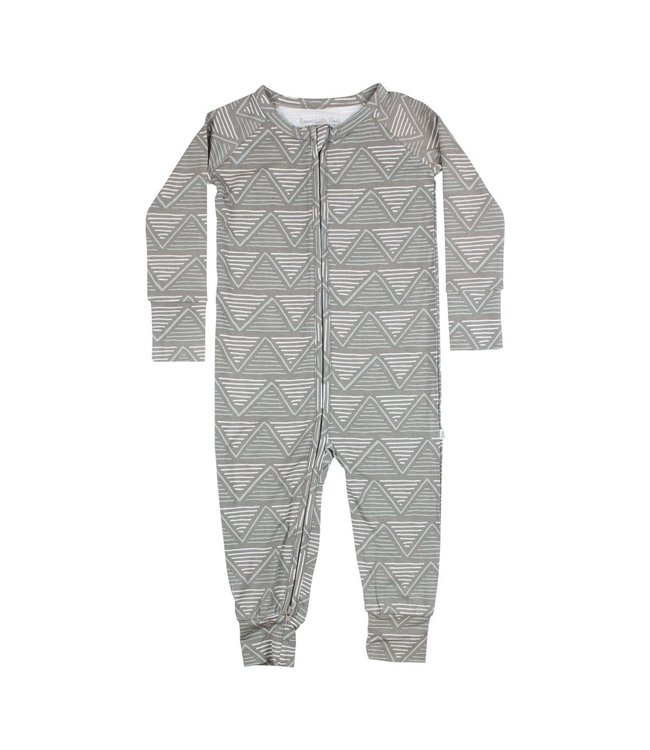 BRAVE LITTLE ONES ZIP ROMPER