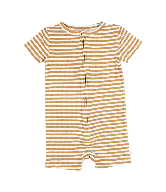 BRAVE LITTLE ONES ZIP ROMPER