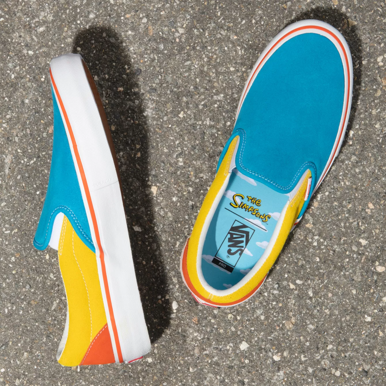 slip on simpsons