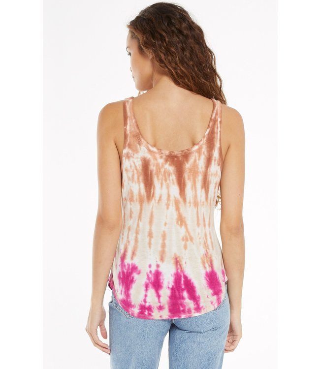 Z SUPPLY EASY SORBET SKIES TIE-DYE TANK