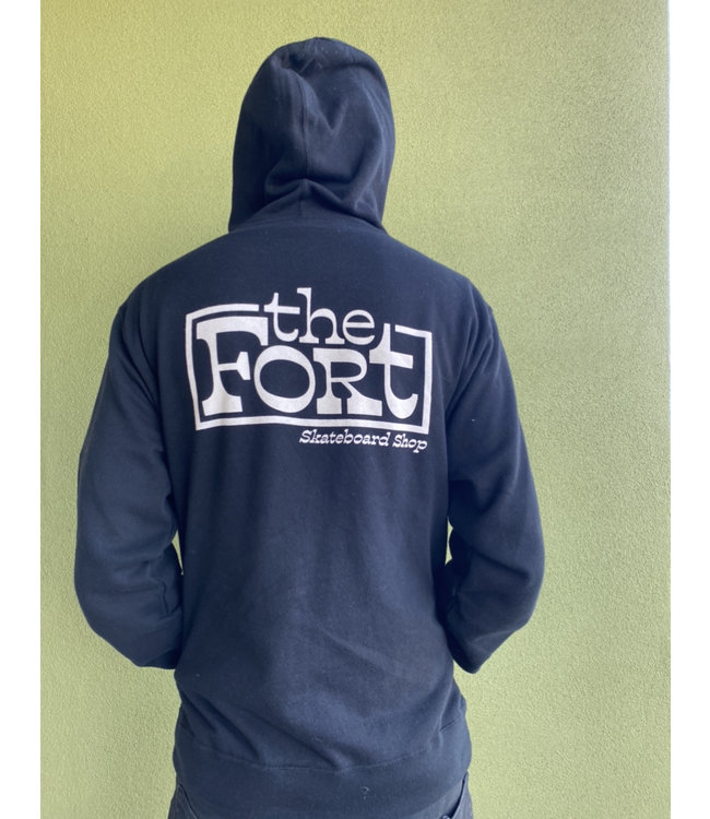 THE FORT FORT RETRO ZIP UP HOODY