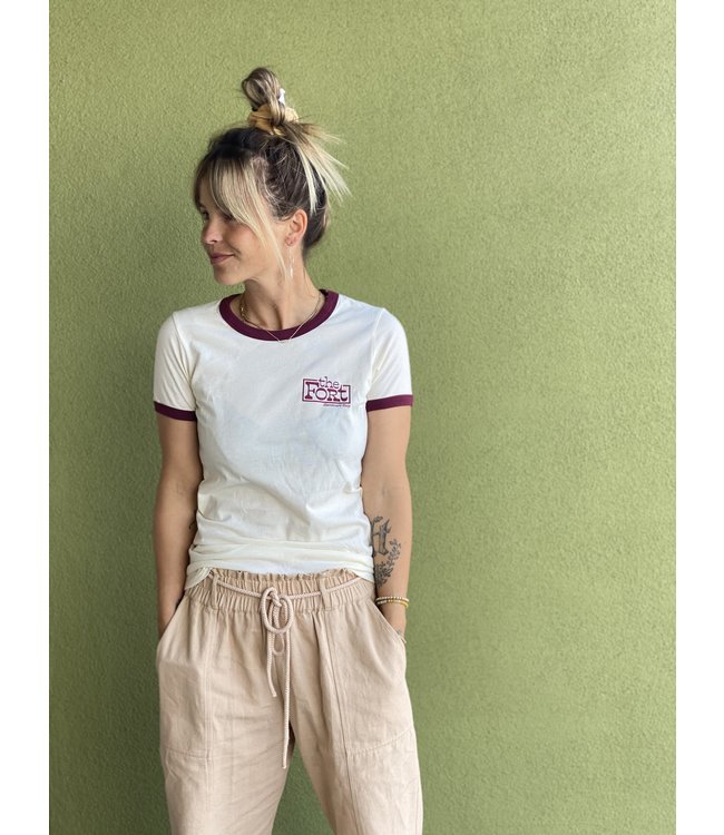 THE FORT FORT RETRO RINGER WOMENS
