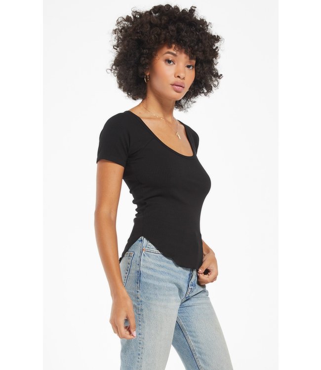 Z SUPPLY HAZEL SCOOP RIB TEE