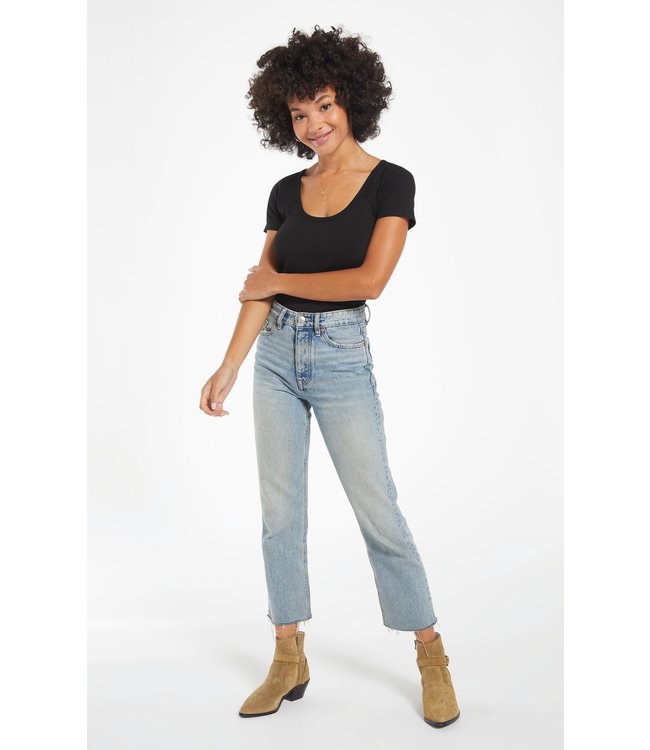 Z SUPPLY HAZEL SCOOP RIB TEE