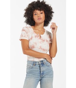 Z SUPPLY LYNN TIE-DYE SLUB BODYSUIT