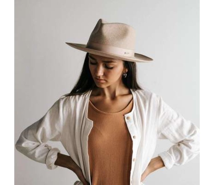 GIGI PIP Cream Monroe Rancher Hat GiGi Pip Monroe Rancher - Oatmeal | Garmentory main image 4