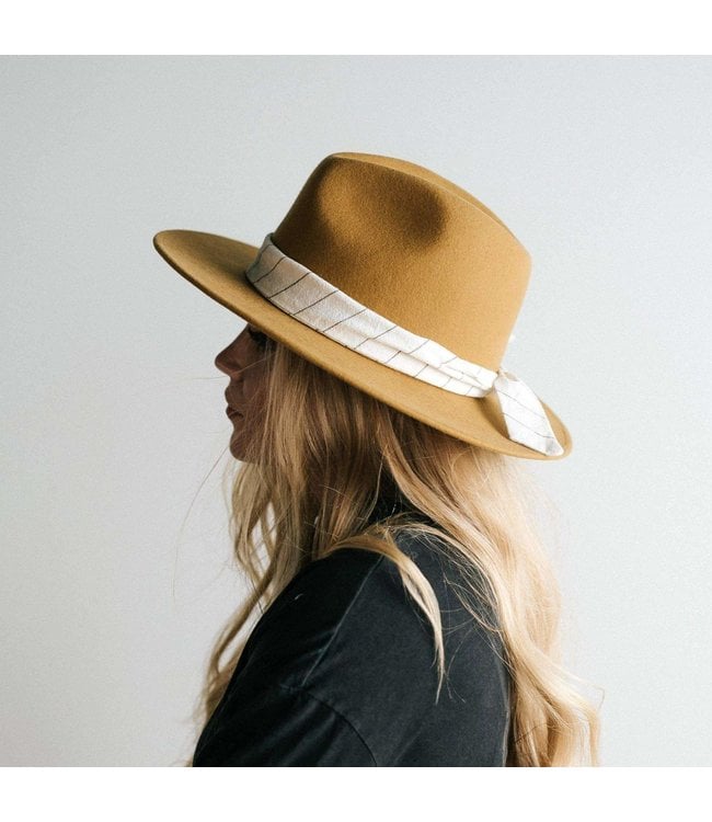 GIGI PIP FABRIC HAT BAND