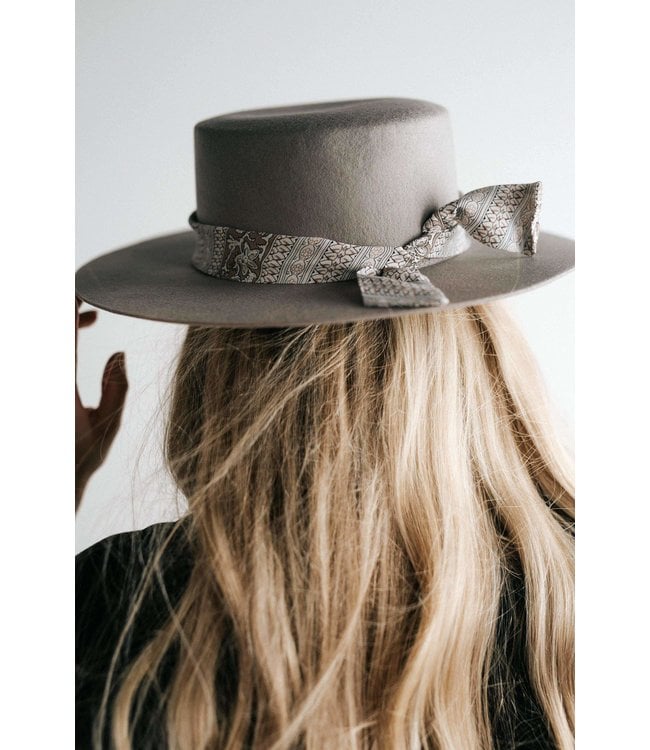 GIGI PIP FABRIC HAT BAND