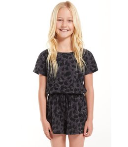 Z SUPPLY GIRLS LEIA SLUB WILDCAT ROMPER