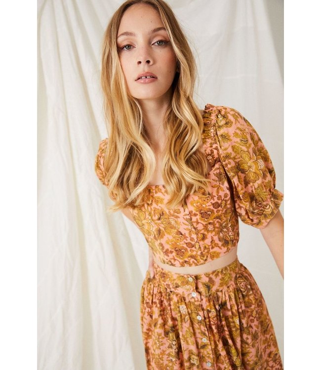 KINGA CSILLA CALLISTA FLORAL CORSET