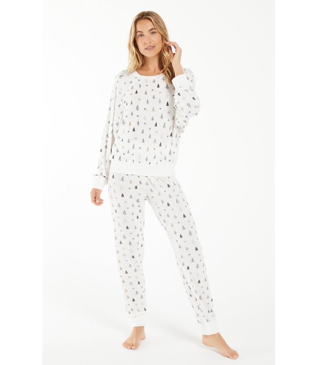 Z SUPPLY CLAIRE TREE LS TOP