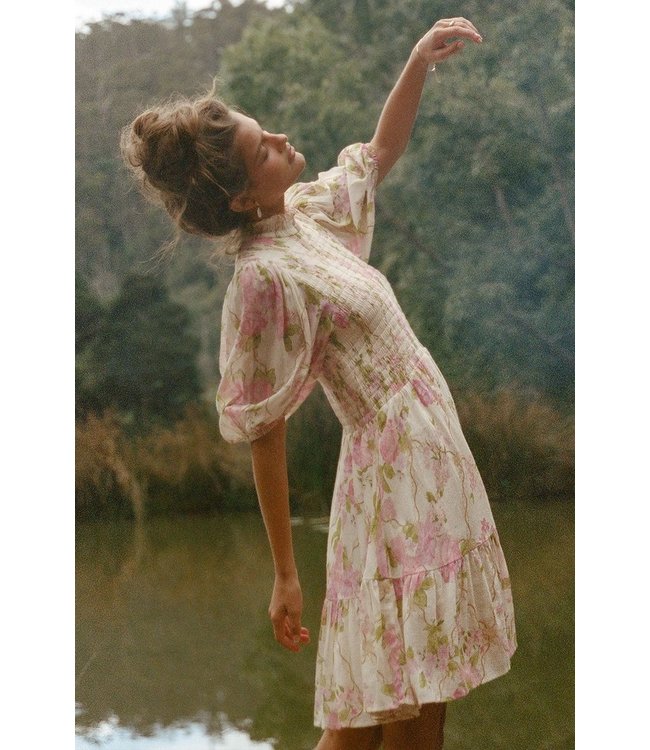 SPELL DESIGNS ROSE GARDEN MINI DRESS