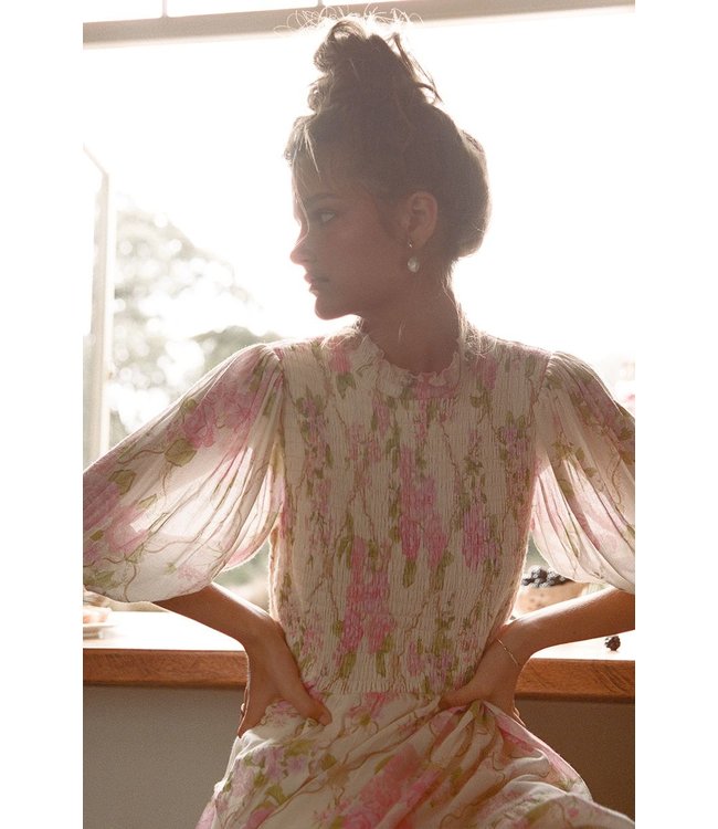 SPELL DESIGNS ROSE GARDEN MINI DRESS