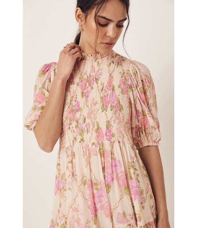 SPELL DESIGNS ROSE GARDEN MINI DRESS