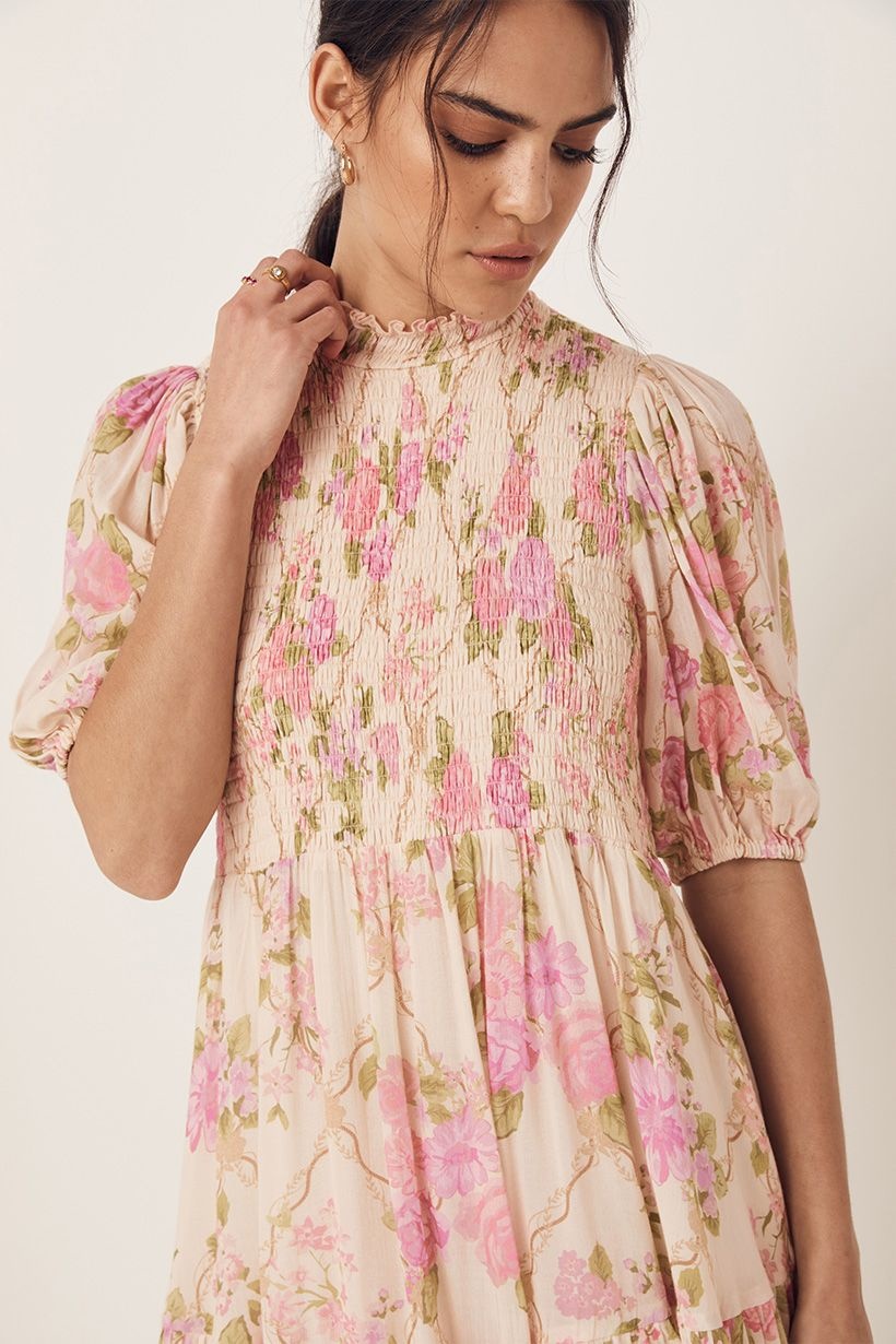 ROSE GARDEN MINI DRESS - The Fort