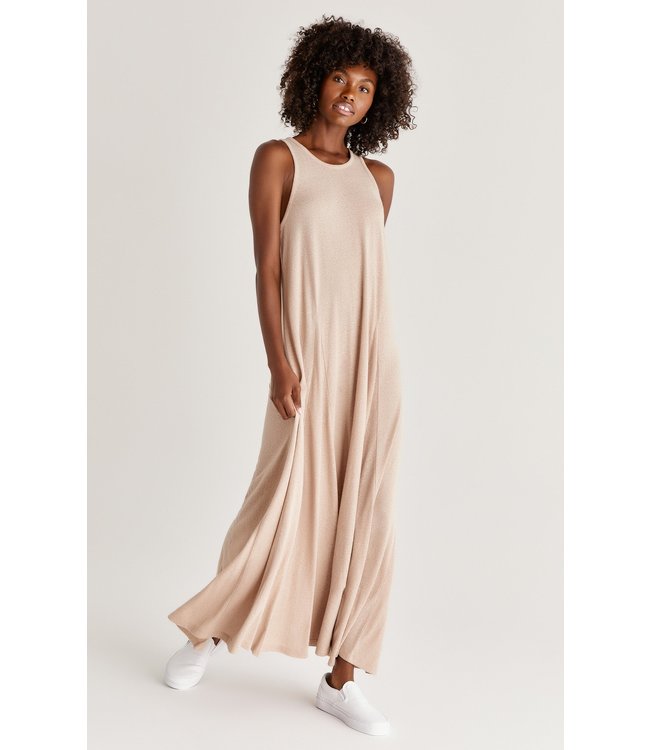 Z SUPPLY VARLEY TRIBLEN MIDI DRESS