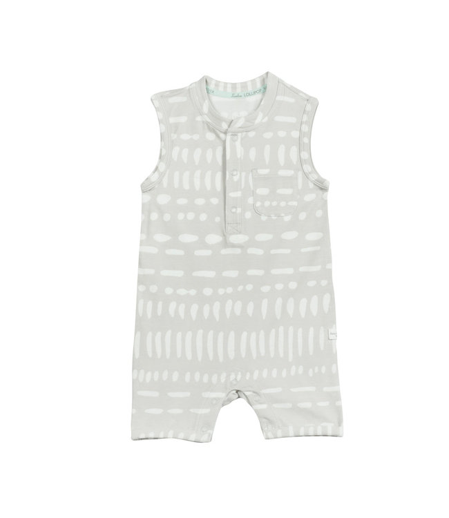 LOULOU LOLLIPOP SHORT ROMPER