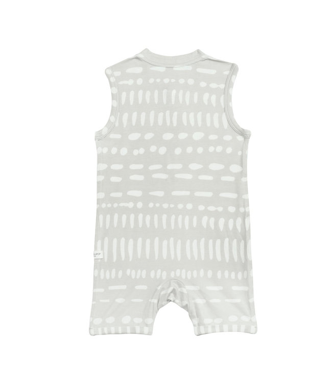 LOULOU LOLLIPOP SHORT ROMPER
