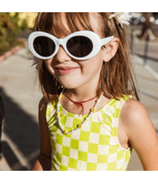 SEAESTA SURF CHECKER SWIMSUIT PEANUTS SNOOPY