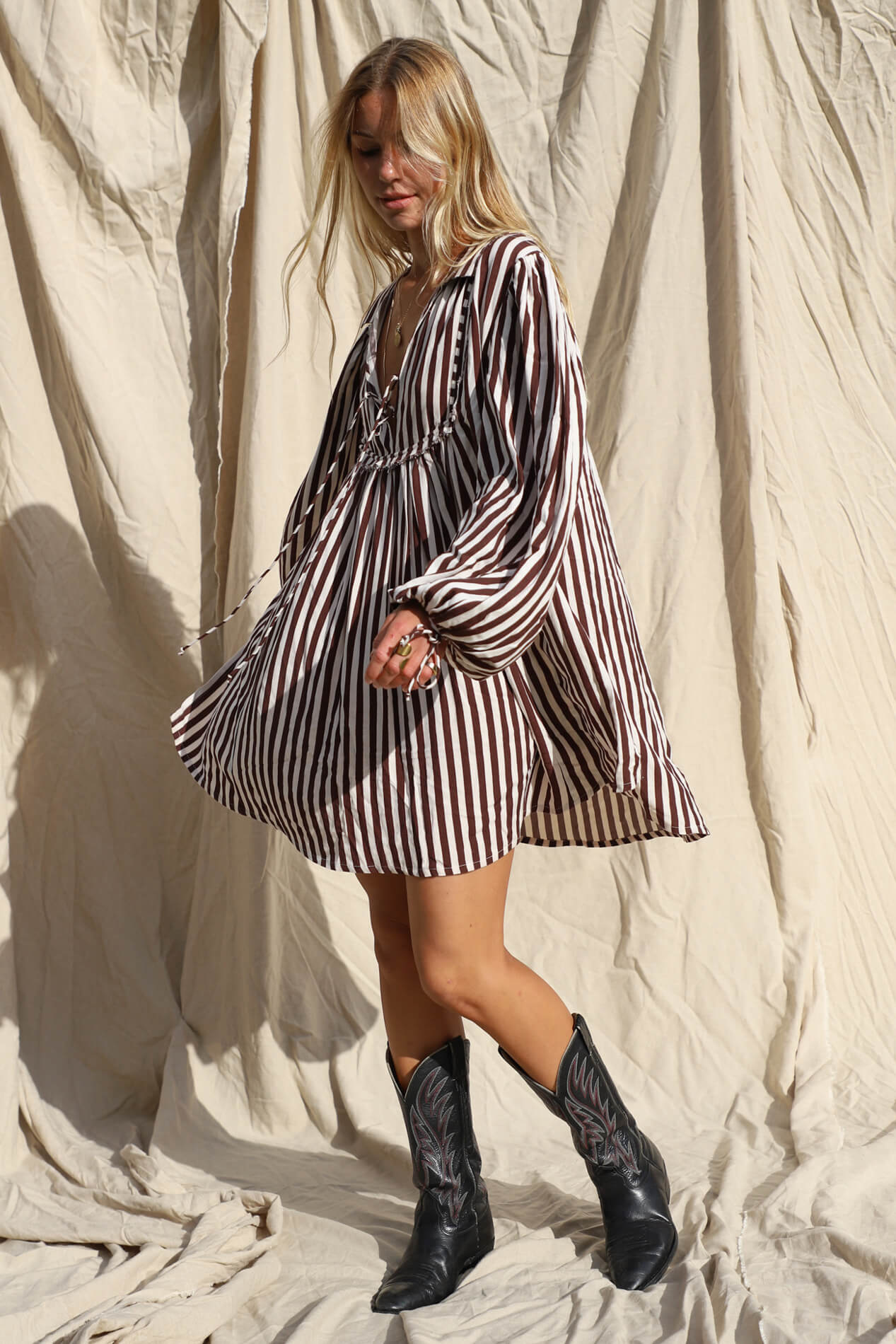 ワンピース Viera Pintuck Tiered Dress 新品】Viera Pintuck Tiered Dress S - メルカリ