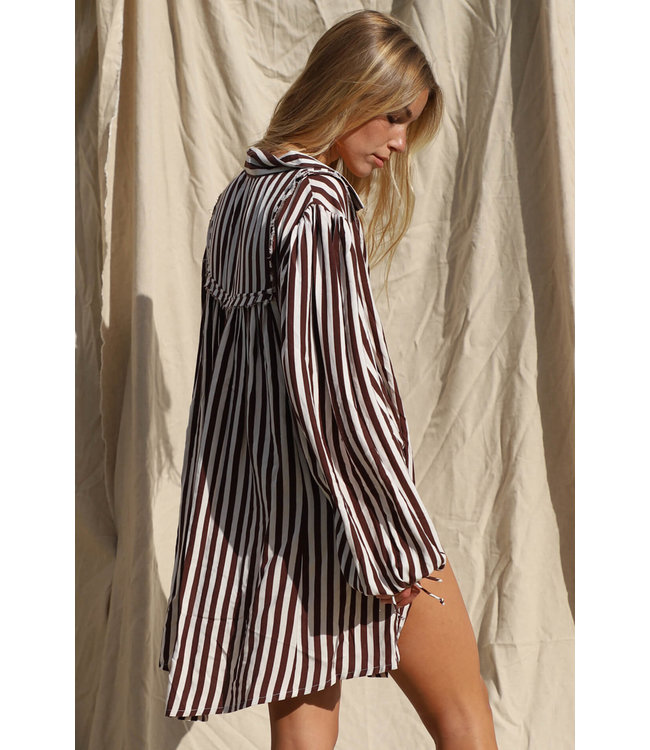 JENS PIRATES BOOTY FRENCH STRIPE VERONA DRESS