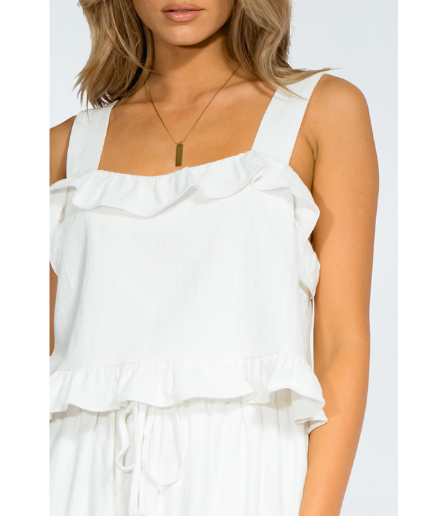 GIRL AND THE SUN BASK TOP